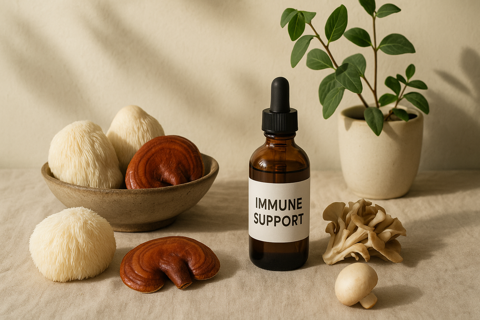 Immune Support Mushrooms